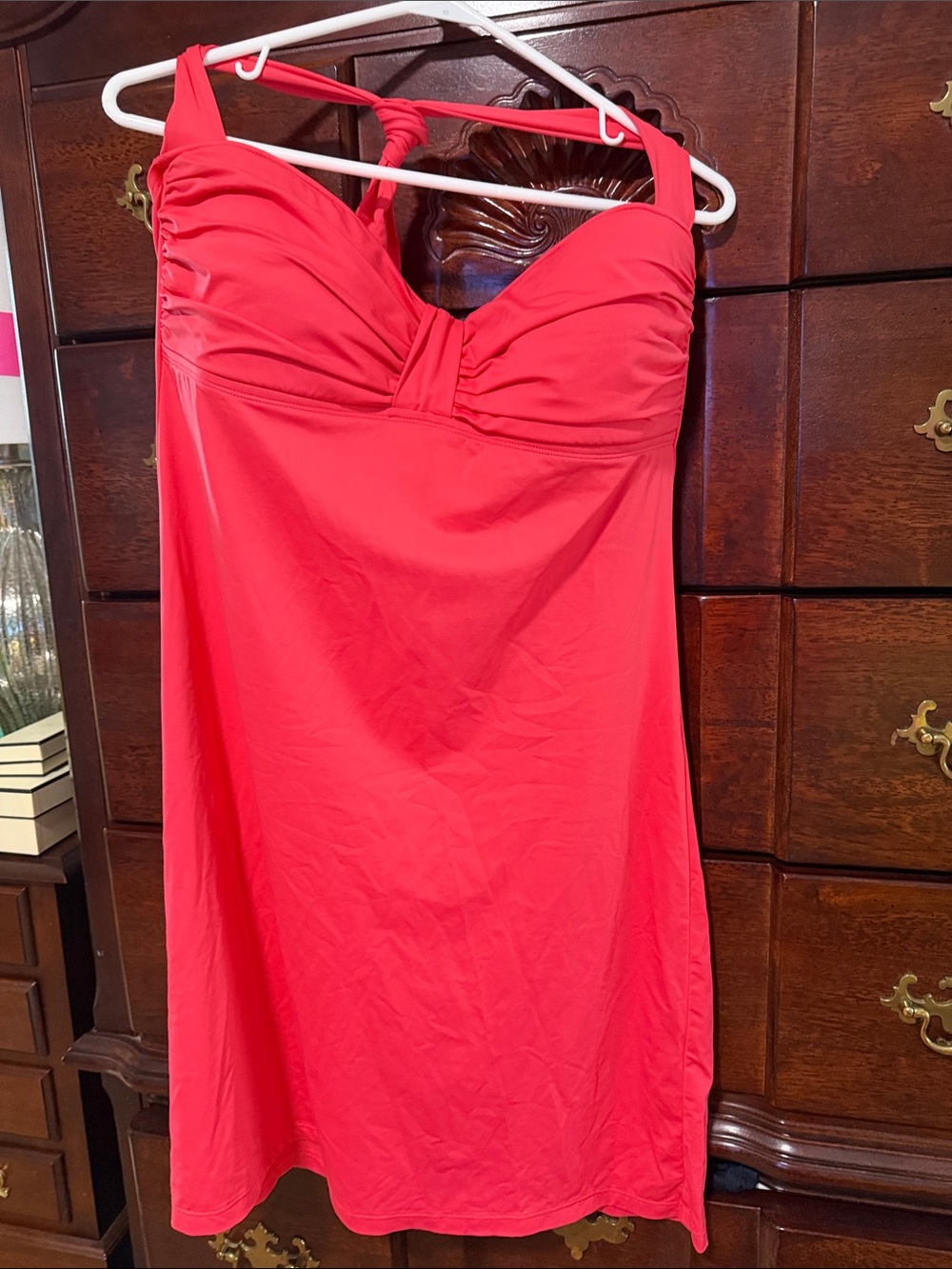 Tommy Bahama Coral Strapless Sundress